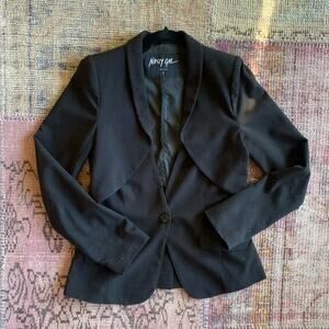 SMALL Black Nasty Gal Blazer Sport Coat Jacket